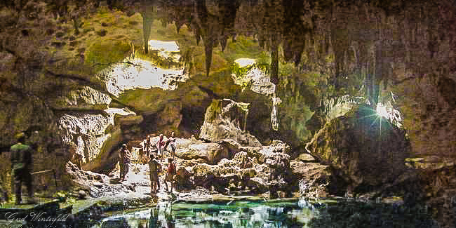 Die Hinagdanan Höhle auf Panglao, Bohol